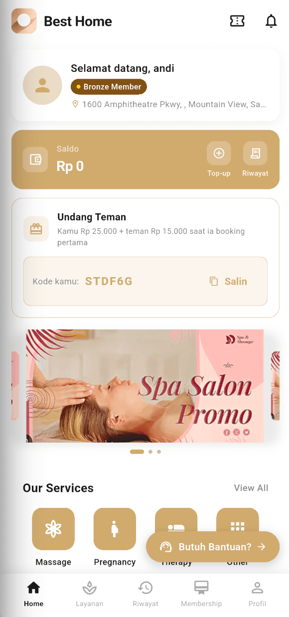 Best Spa — Booking Spa On-Demand